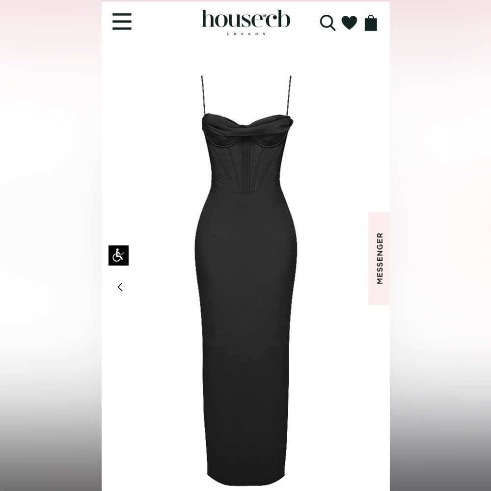 House of CB corset gown.